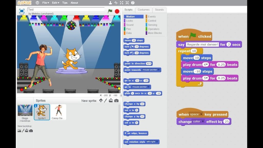 Comment fonctionne les cours de scratch pour enfants et adolescents ?