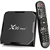 Android 8.1 TV Box, Smart Media Player 4+32GB HD TV Box with Remote, Support 4K/3D 2.4&5GHz WiFi BT 4.0 USB 3.0 1000M LAN Android Box