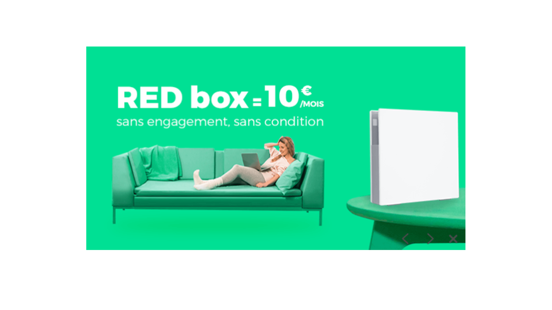 offre box internet sans engagement