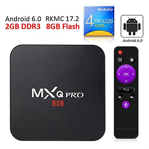 MXQ Pro TV 4K - Kodi préinstallé